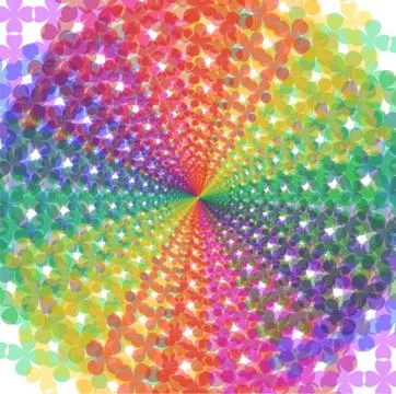 Mosaic pattern spectral background Stock Illustration