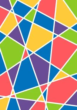Mosaic pattern vector. Colorful Geometric triangle Background. Illustrazione stock