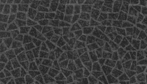 Mosaic pieces wall Foto stock