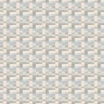 Mosaic pixel background - seamless. Иллюстрация