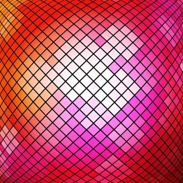 Mosaic red background Stock Illustration