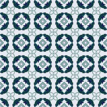 Mosaic rhombus Stock Illustration