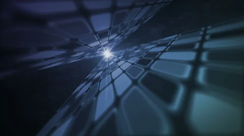Mosaic Road Blue Stock Footage 26051873