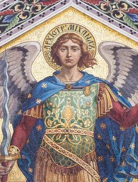 Mosaic of Saint Michael Фото