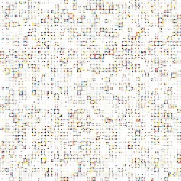 Mosaic seamless colored pixel vector background Stock Illustration