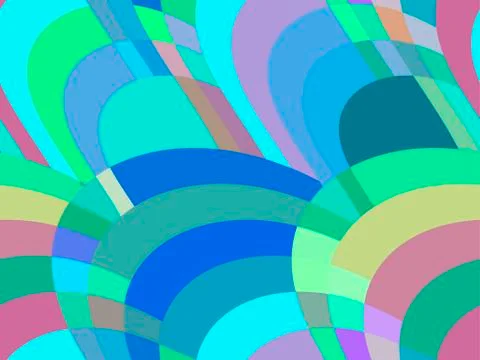 Mosaic seamless pattern. Abstract background of retro color. Vector illustrat 스톡 일러스트