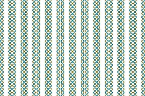 Mosaic seamless pattern on dark red background with frame for text. Illustrazione stock