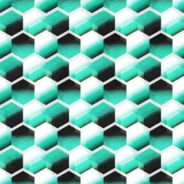 Mosaic seamless pattern Stock Illustration