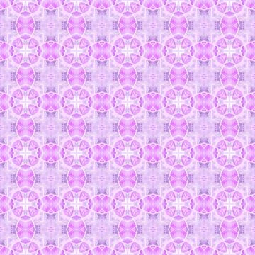 Mosaic seamless pattern. Purple beauteous boho Illustrazione stock