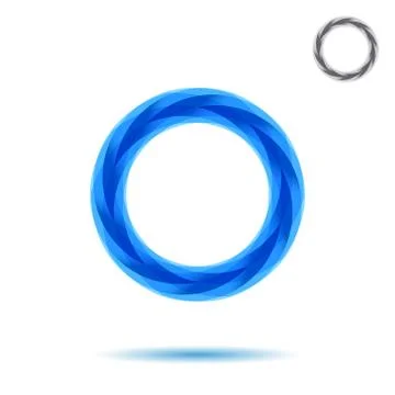 Mosaic segmented circle イラスト素材