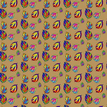 Mosaic sheet Stock Illustration