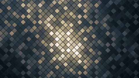 Mosaic square pattern background loop Stock Footage 74390439