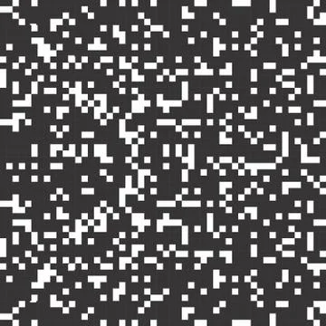 Mosaic square pixel theme pattern background Illustrazione stock