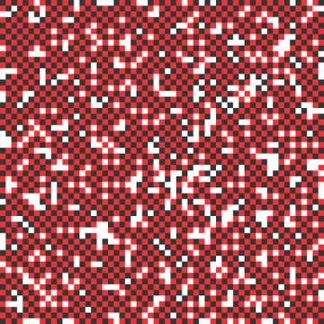 Mosaic square pixel theme pattern background Illustrazione stock