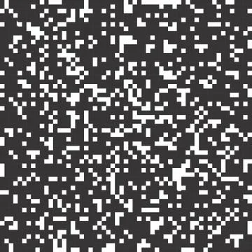 Mosaic square pixel theme pattern background Stock Illustration