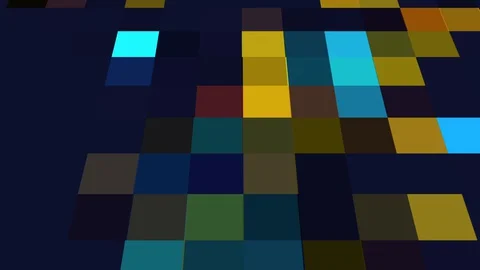 Mosaic squаres background Stock Footage 128891488