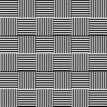 Mosaic of squares with embossed / offset line filling (Repeatable) Stockillustratie