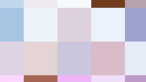 Mosaic squares of pastel Stock Footage 139924055