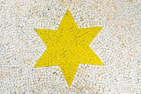 Mosaic star Stock Photos