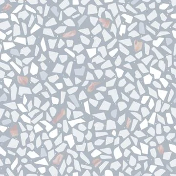 Mosaic stone floor texture. Stock Illustration