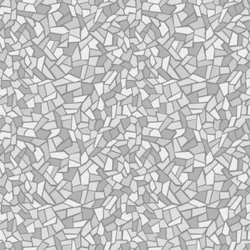 Mosaic stone floor texture. Stock Illustration