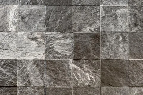 Mosaic stone wall texture background Foto stock