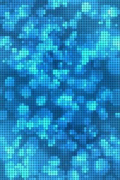 Mosaic style. Stock Illustration