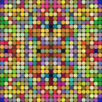 Mosaic style. Stock Illustration