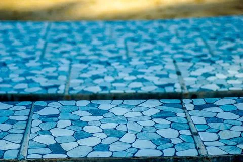 Mosaic tile abstract pattern Stock Photos