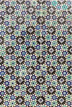 Mosaic tile pattern 스톡 사진