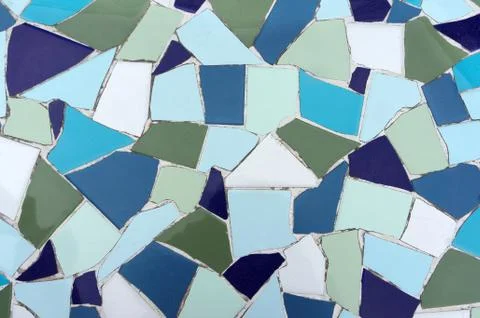 Mosaic tile texture Foto stock