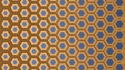 Mosaic Tiles Changing Forms Motion Background Seamless Looping Stock Footage 133501318