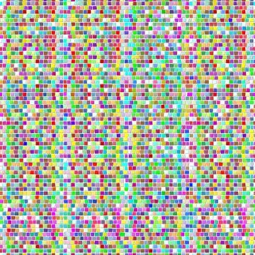Mosaic tiles seamless texture イラスト素材