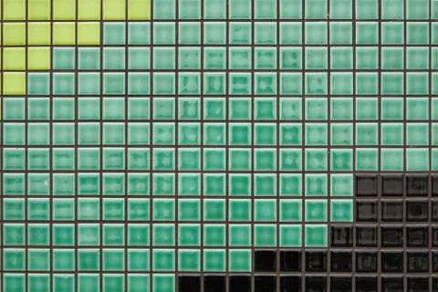 Mosaic tiles texture Stock Photos