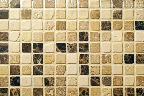 Mosaic tiles texture Foto stock