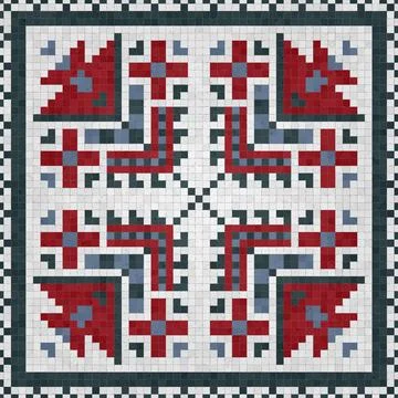 Mosaic tiles vector background 22 Mosaic tiles background, seamless vector... Foto stock