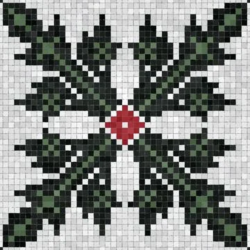 Mosaic tiles vector background Illustrazione stock