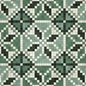 Mosaic tiles vector background Ilustración de archivo