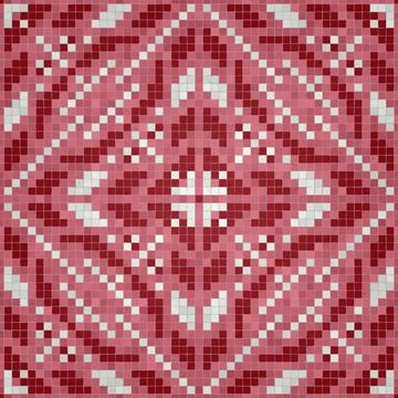 Mosaic tiles vector background Stockillustratie