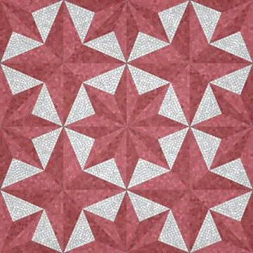 Mosaic tiles vector background 库存插图