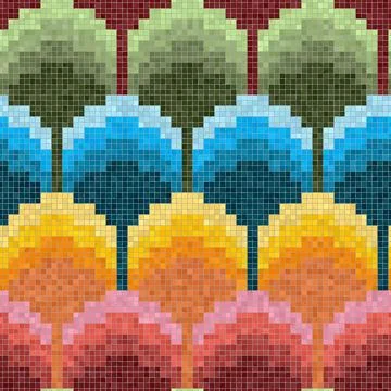 Mosaic tiles vector background Stockillustratie