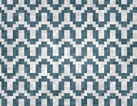 Mosaic tiles vector background 库存插图