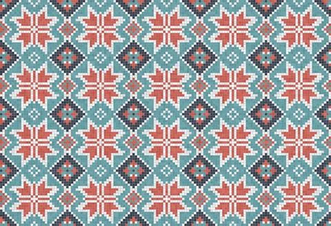 Mosaic tiles vector background  스톡 일러스트