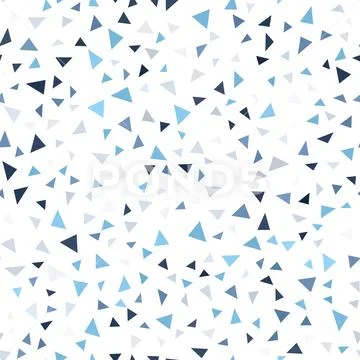 Mosaic triangle pattern. Seamless vector geometric background Ilustraciones de archivo
