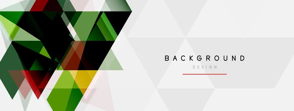 Mosaic triangles geometric background. Techno or business concept, pattern for イラスト素材