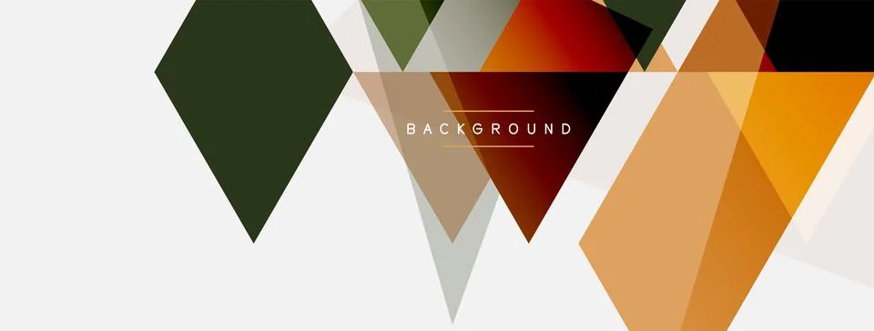 Mosaic triangles geometric background. Techno or business concept, pattern for イラスト素材