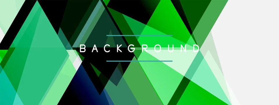 Mosaic triangles geometric background. Techno or business concept, pattern for イラスト素材