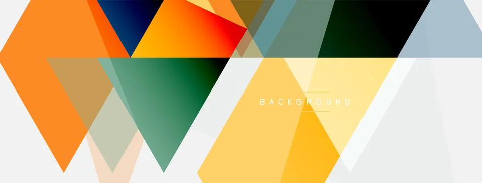 Mosaic triangles geometric background. Techno or business concept, pattern for イラスト素材