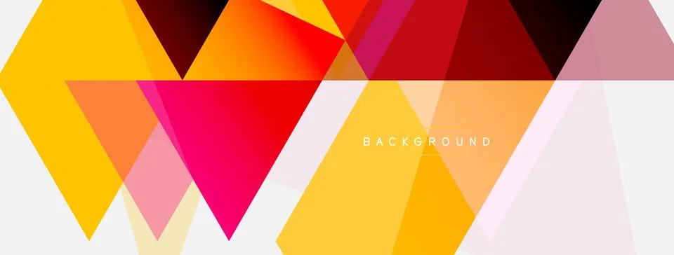 Mosaic triangles geometric background. Techno or business concept, pattern for イラスト素材