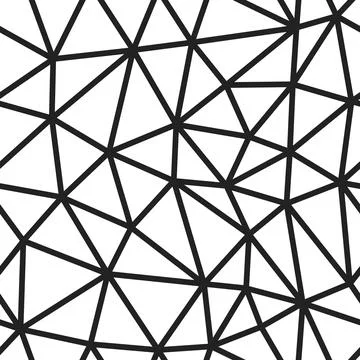 Mosaic triangles shapes background. Medium triangles size. Medium lines wei.. Stock Illustration